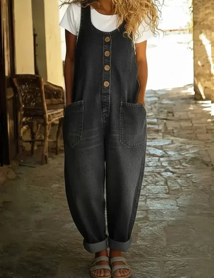 Tuta da Donna Vintage Comoda e Versatile per Look Casual 2