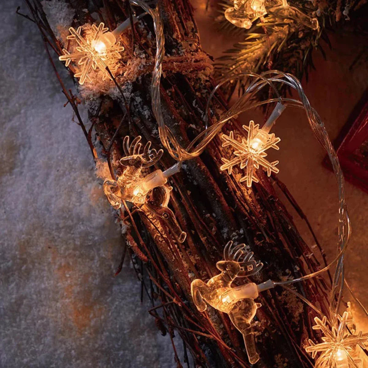 TwinkleStar – Luci a LED calde per decorare l'albero di Natale 1
