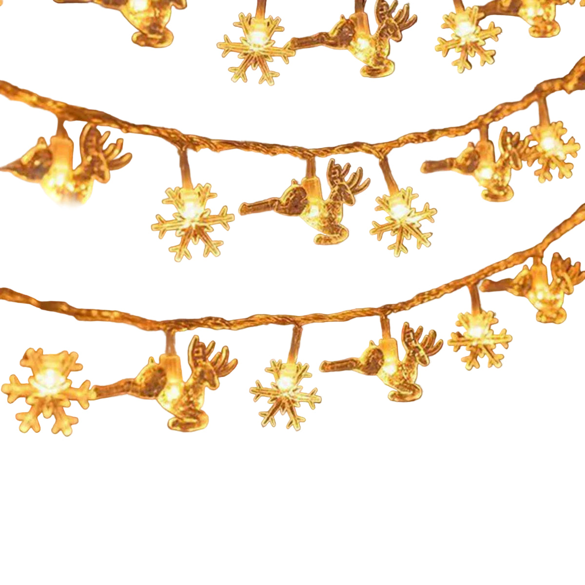 TwinkleStar – Luci a LED calde per decorare l'albero di Natale 5