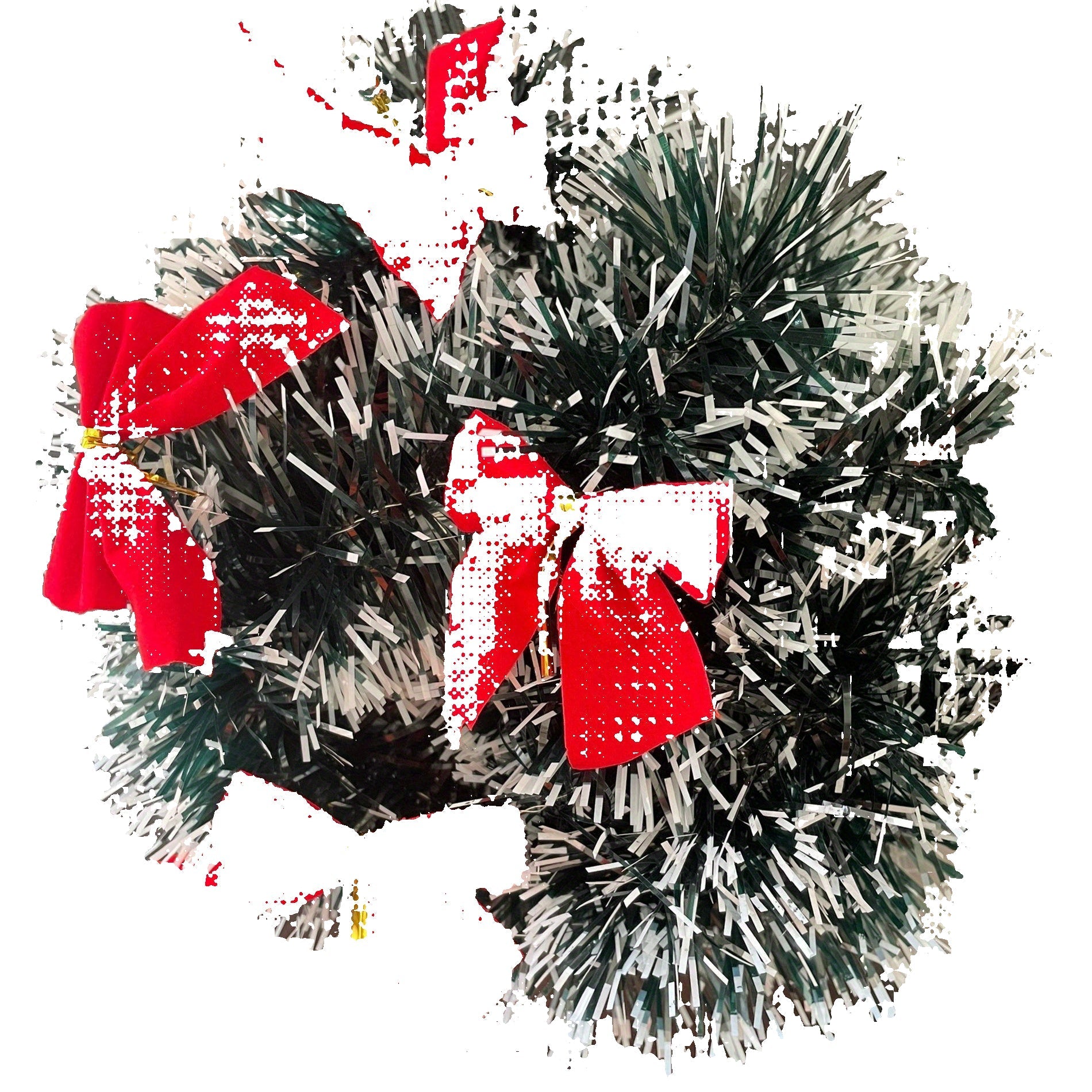 TwinkleTinsel – Set di 2 luci natalizie a LED per uso interno ed esterno 0