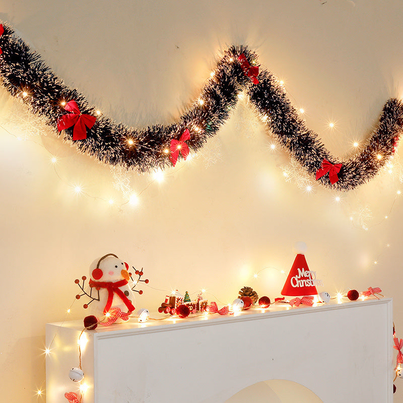 TwinkleTinsel – Set di 2 luci natalizie a LED per uso interno ed esterno 1