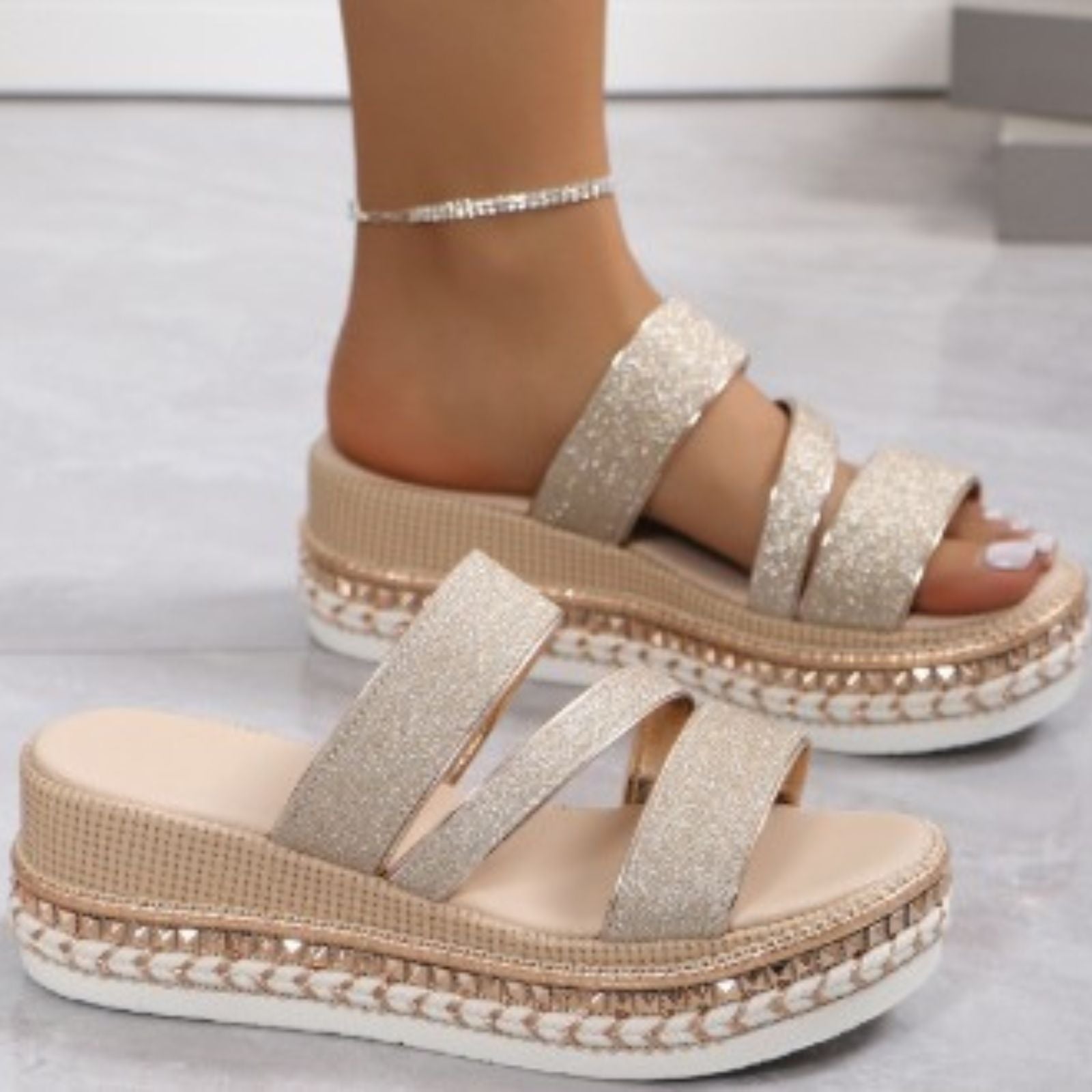 Sandali ortopedici da donna LORELEI | Sandali alla moda e comodi per l'estate per il massimo comfort