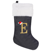 VelvetMonogram | Calza di Natale in velluto personalizzata per decorazioni natalizie 22
