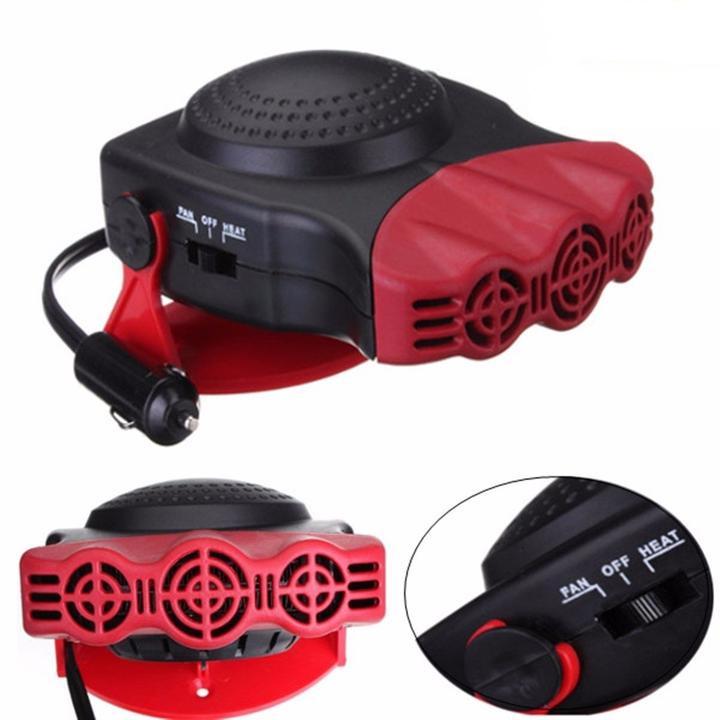 Ventilatore riscaldatore portatile per auto - Riscaldatore sbrinatore da 12 volt 0