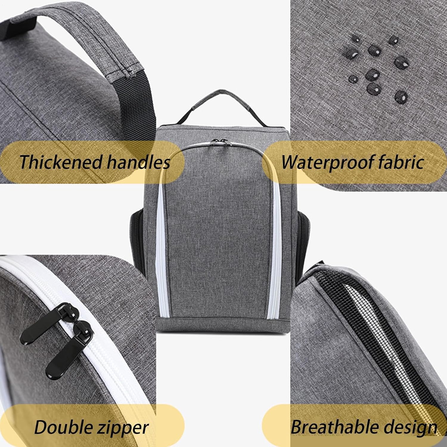 Wasserdichte Golfschuh-Tragetasche mit Griff – Olviano 6