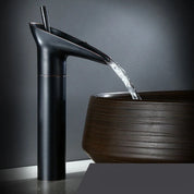Wasserhahn | Wasserfall-Auslauf im Vintage-Look | Einhebelmischer | VintageFlow 3