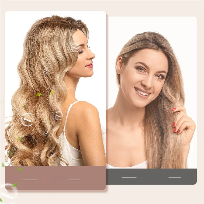 WaveLuxe | Arricciacapelli e asciugacapelli a doppia canna per uno styling professionale senza sforzo a casa 1