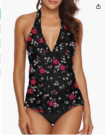 Ensemble de tankinis à pois pour femmes d'été