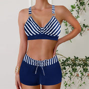 Maillots de bain sportifs d'été en deux pièces pour femmes