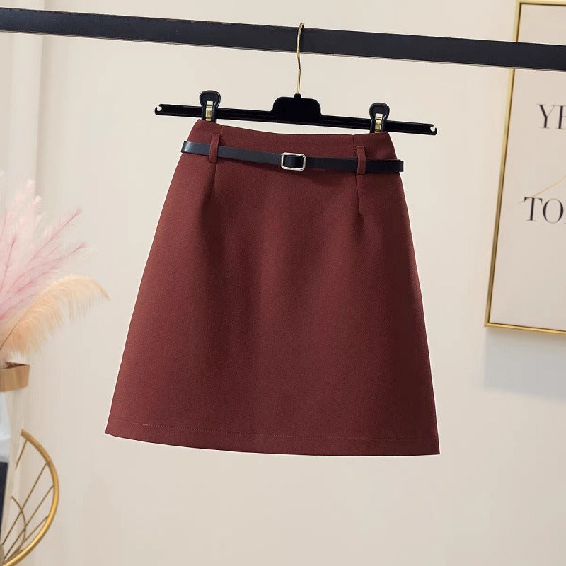 Gonna Autunnale Cinturata Mirelia per uno Stile Chic