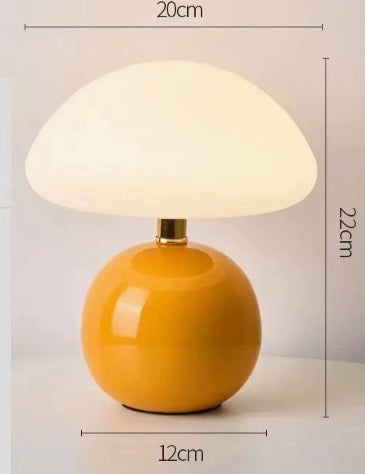 Lampada da tavolo a LED in ceramica Blush Cloud