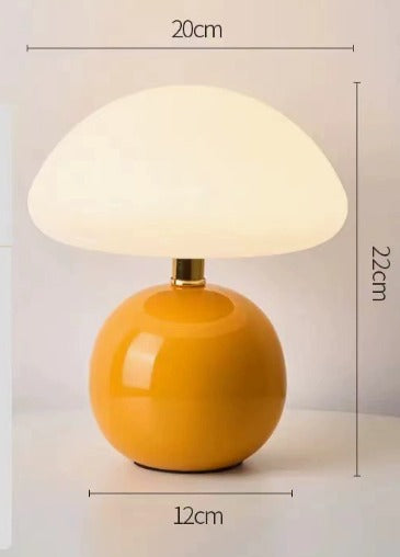 Lampada da tavolo a LED in ceramica Blush Cloud