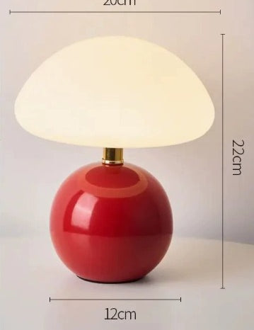 Lampada da tavolo a LED in ceramica Blush Cloud