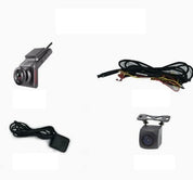 Dashcam 4K anteriore e posteriore | Visione notturna e modalità parcheggio 24 ore su 24 | DriveCam | Obiettivo F1.8