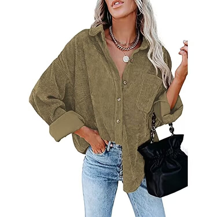 CASSIE | Elegante camicia estiva in lana calda