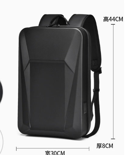 Hartschalen-Rucksack für Laptop BANGE mit TSA-Schloss