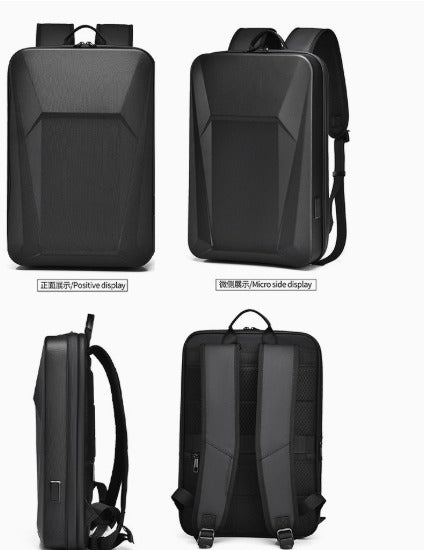Hartschalen-Rucksack für Laptop BANGE mit TSA-Schloss
