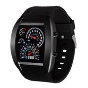 Orologio LED con tachimetro da uomo