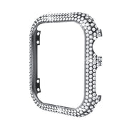 Cover in cristalli per Apple Watch, elegante e scintillante, compatibile con modelli da 44mm. Accessorio di lusso per smartwatch, design glamour.