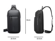 Sac à dos pour ordinateur portable BANGE Intelligent Affaires, étanche, adapté aux ordinateurs portables de 15,6 à 17,3 pouces avec port de recharge USB 3.0 pour hommes et femmes