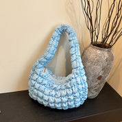Sac bandoulière polyvalent pour femme, léger et porte-objets en nylon