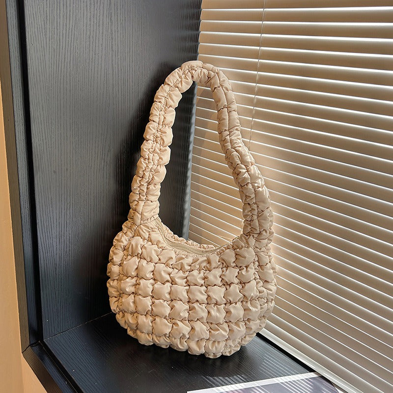 Sac bandoulière polyvalent pour femme, léger et porte-objets en nylon