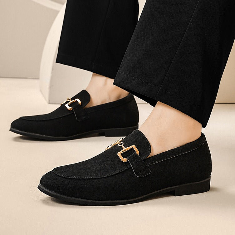 Mocassini Eleganti da Uomo con Supporto Plantare - Slip-On Comodi