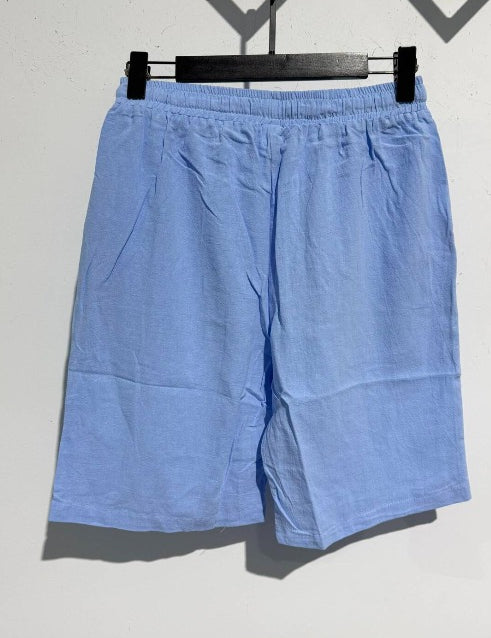 Pantaloni Corti in Lino Estivi Eleganti per Uomini - Devon