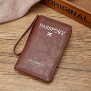 Meilani | Cartera para pasaporte con bloqueo RFID