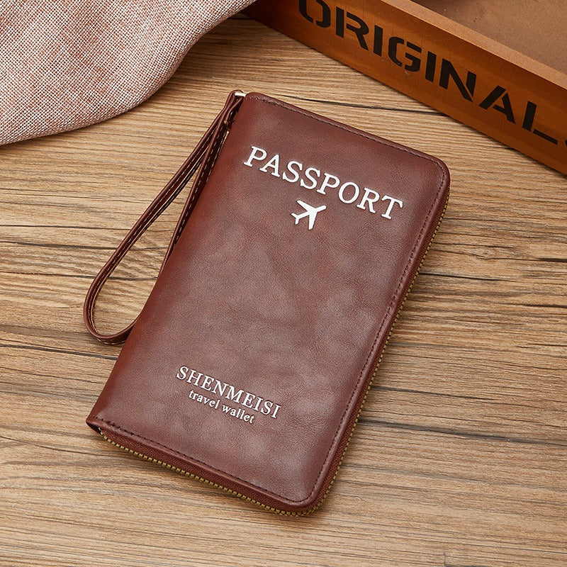 Meilani | Cartera para pasaporte con bloqueo RFID