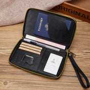 Meilani | Cartera para pasaporte con bloqueo RFID
