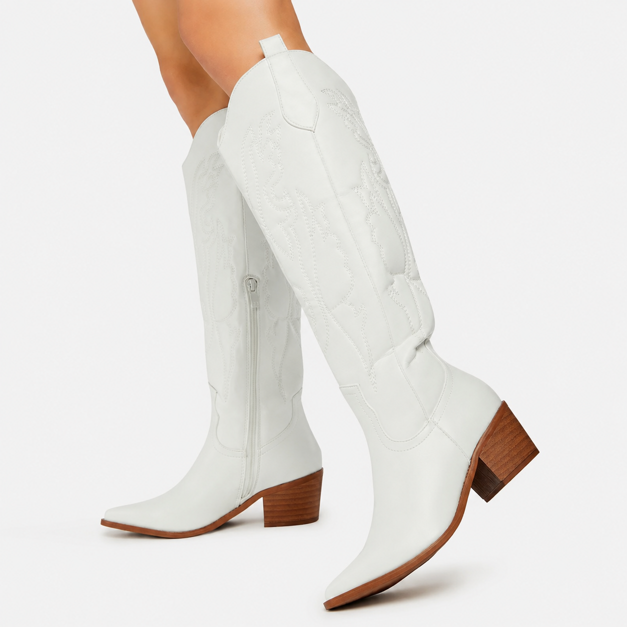 Knielange Cowboystiefel für Damen | Klassisch für den Herbst