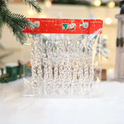 WinterGlans | Set di decorazioni natalizie trasparenti di alta qualità 0