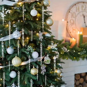 WinterGlans | Set di decorazioni natalizie trasparenti di alta qualità 3