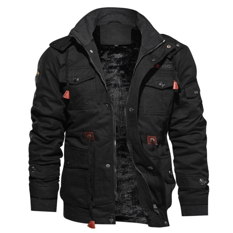 Winterjacke Herren | Wasserdicht & Warm Gefüttert 0