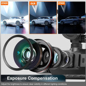 Wireless Car Dash Cam Front And Rear With Night Vision 3