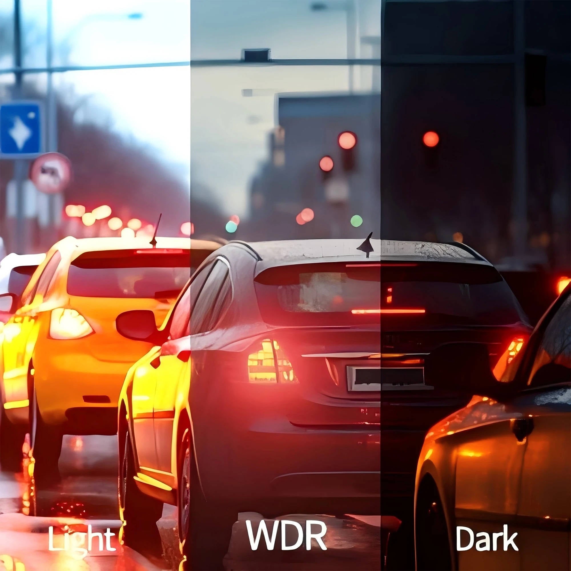 Wireless Car Dash Cam Front And Rear With Night Vision 5