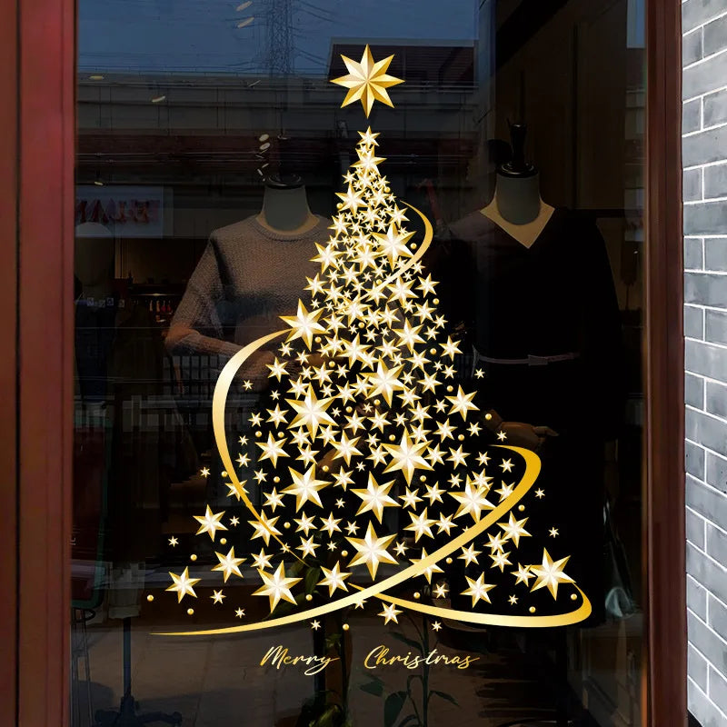 XmasDecorSticks | Adesivi per finestre per feste in casa 0