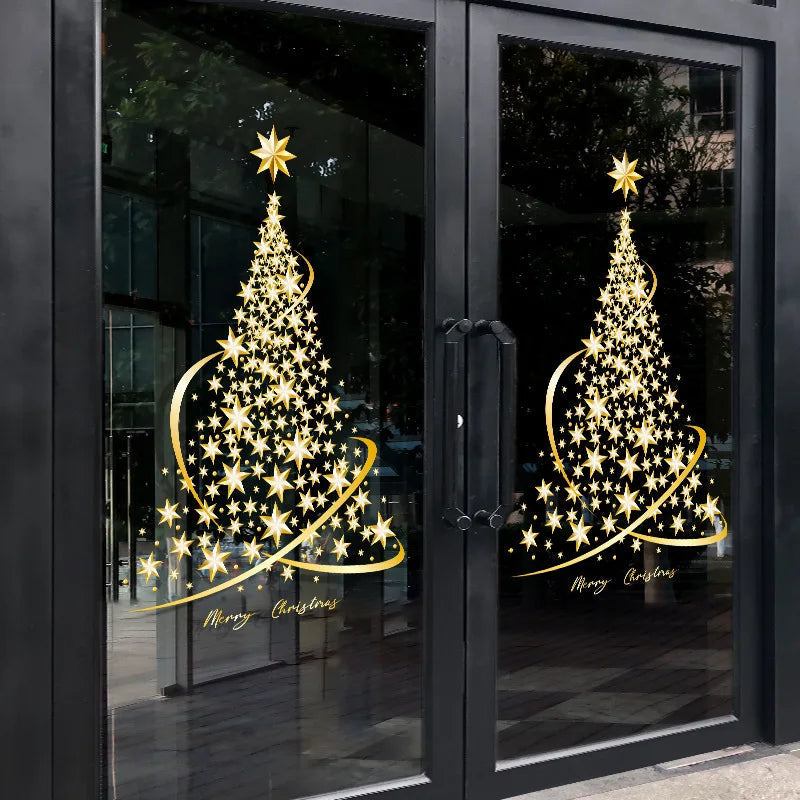 XmasDecorSticks | Adesivi per finestre per feste in casa 1