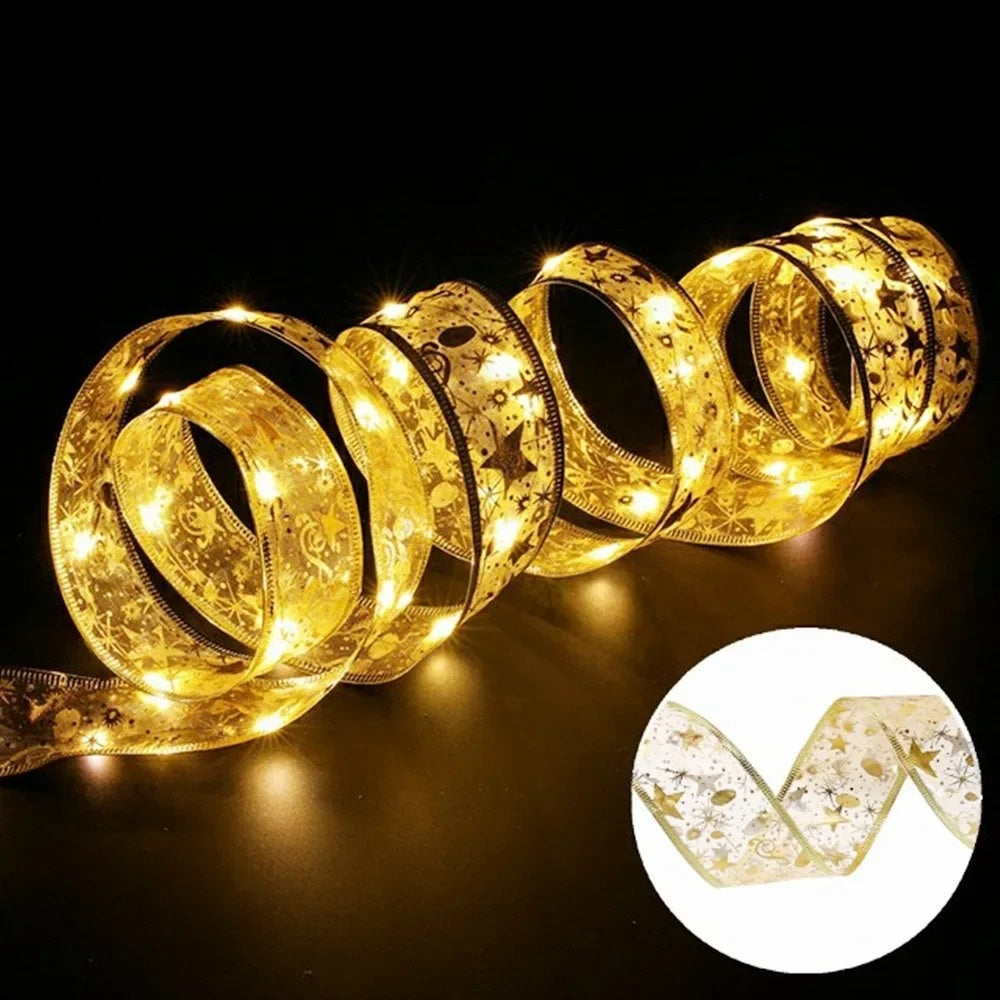 XmasSlinger | Set di luci natalizie a LED e nastri per decorazioni 0