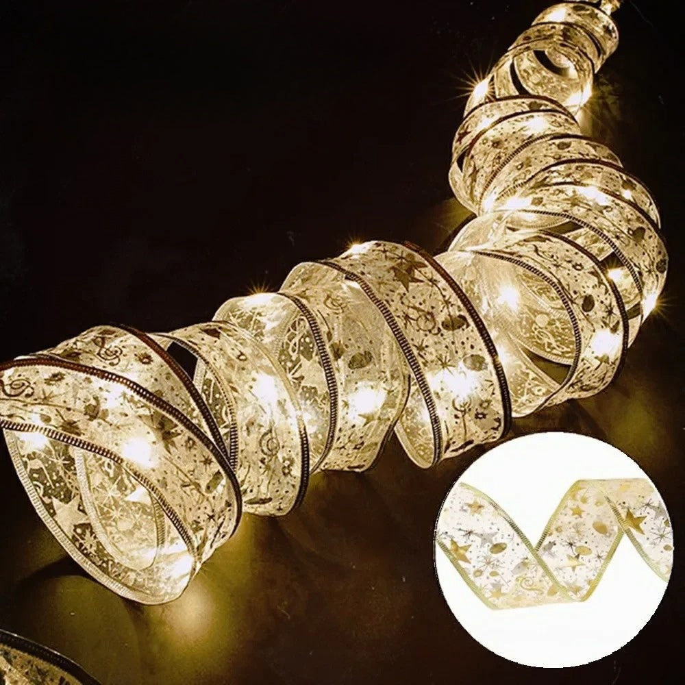 XmasSlinger | Set di luci natalizie a LED e nastri per decorazioni 4