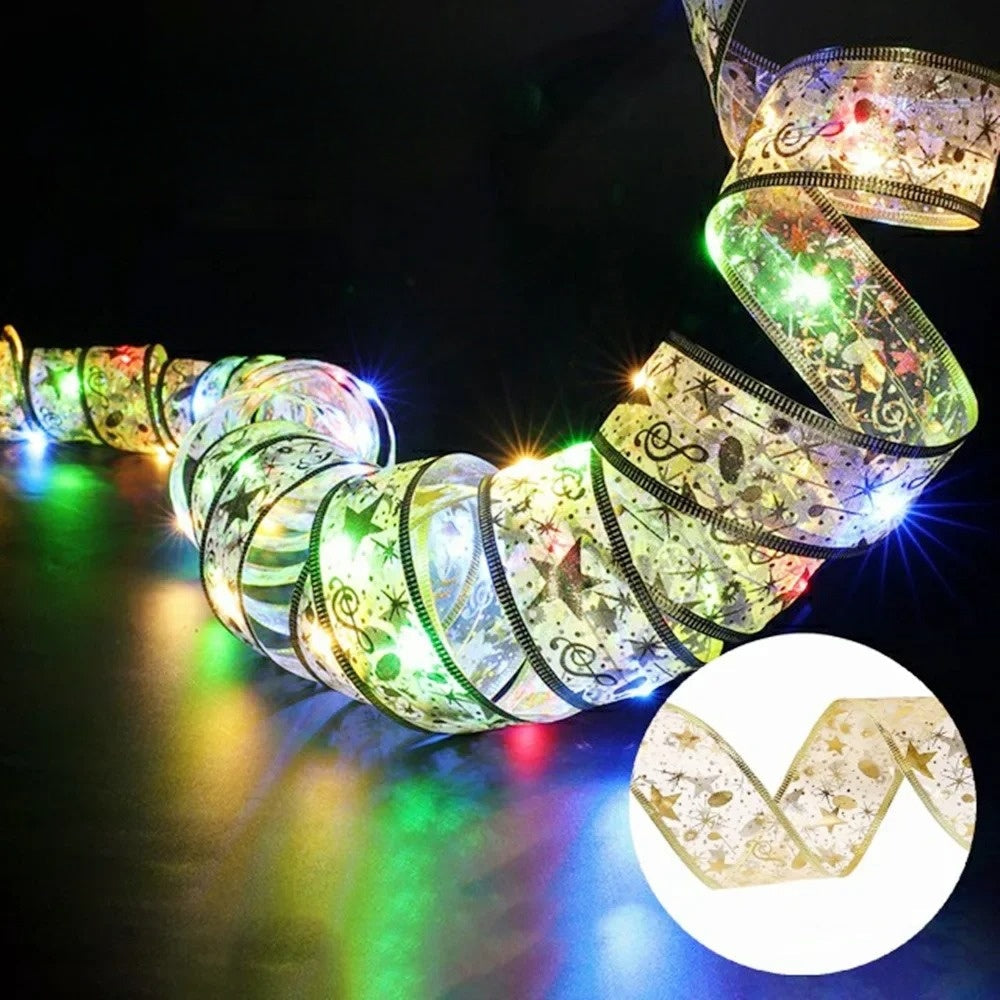 XmasSlinger | Set di luci natalizie a LED e nastri per decorazioni 5