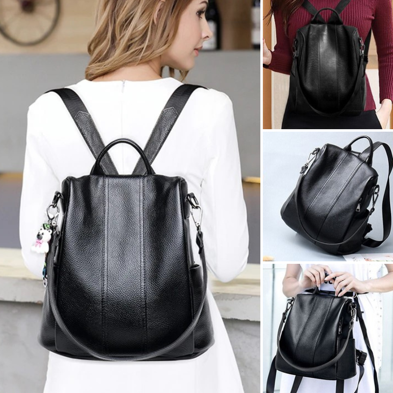 Zaino antifurto elegante da donna, resistente e impermeabile 0