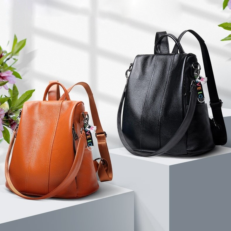 Zaino antifurto elegante da donna, resistente e impermeabile 4