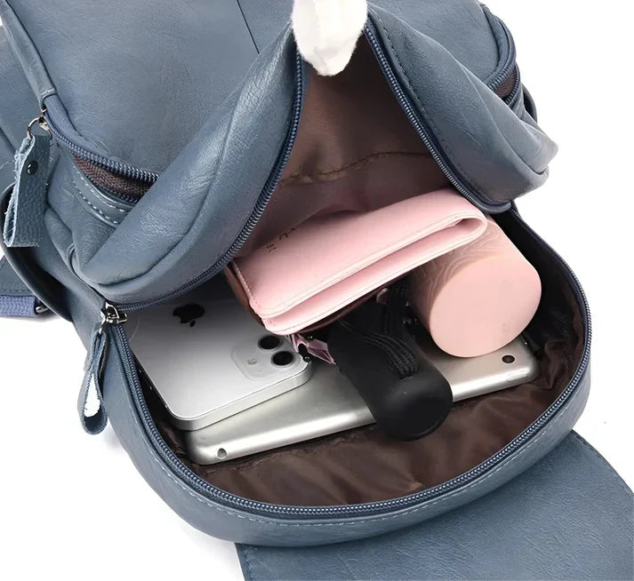 Zaino da viaggio da uomo, spazioso e resistente, in tessuto 1