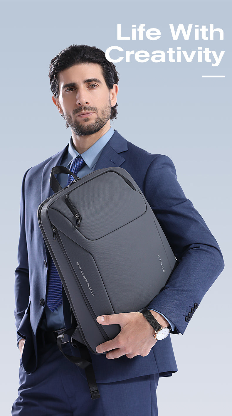 Zaino minimalista da lavoro BANGE Commuter con porta USB 2