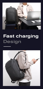 Zaino minimalista da lavoro BANGE Commuter con porta USB 7