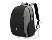 Sac à dos de voyage léger BANGE, sac à dos pour ordinateur portable de 15,6 pouces, sacs à dos de travail élégants pour usage quotidien pour hommes et femmes