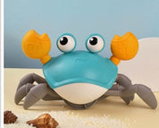 CrustaceanJoy | Brinquedo para crianças em forma de caranguejo que rasteja com música e luzes coloridas