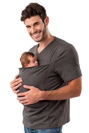 Sac ventral ergonomique pour enfants réglable en tissu respirant – Confort et soutien pour les parents en mouvement